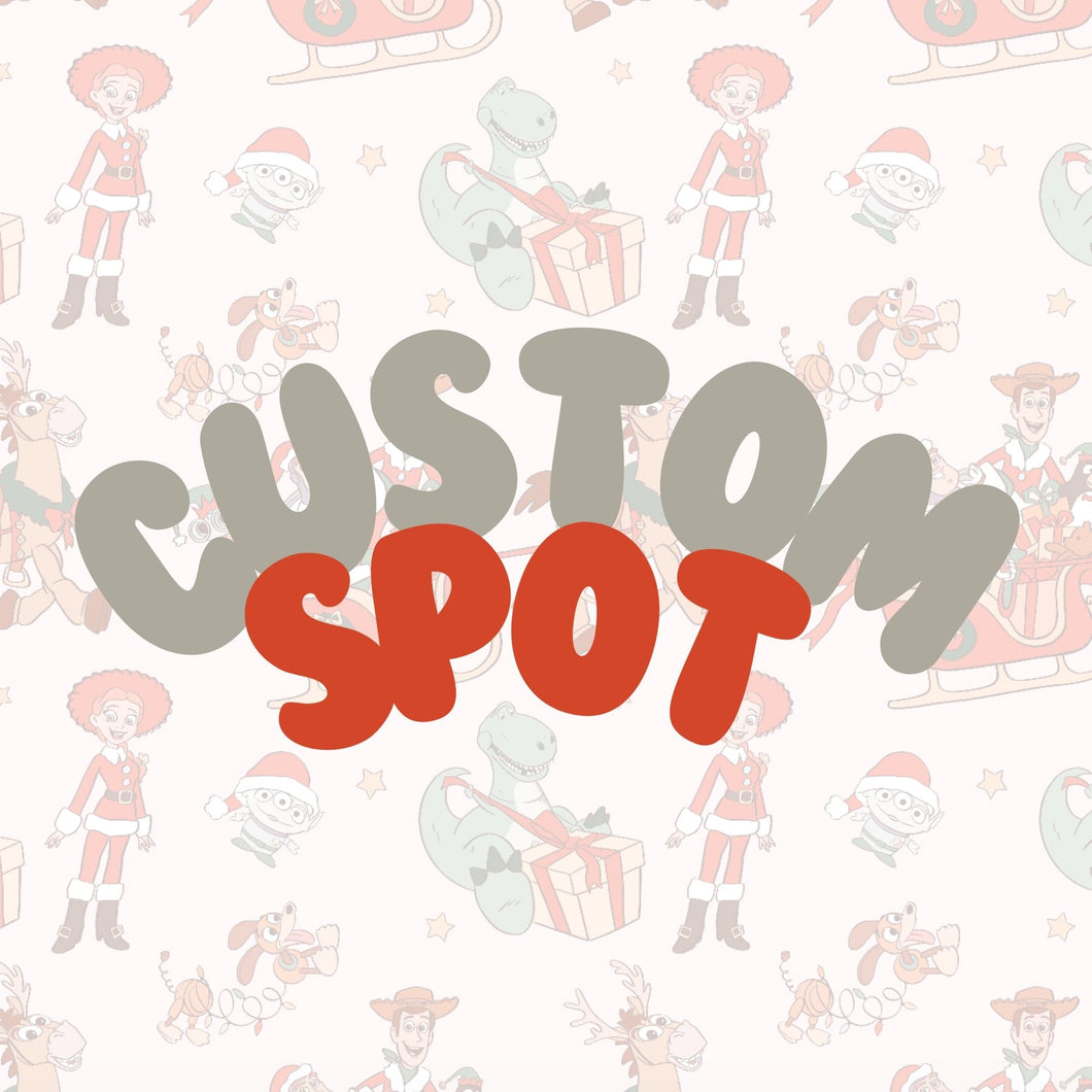 Xmas Toys  CUSTOM SPOT