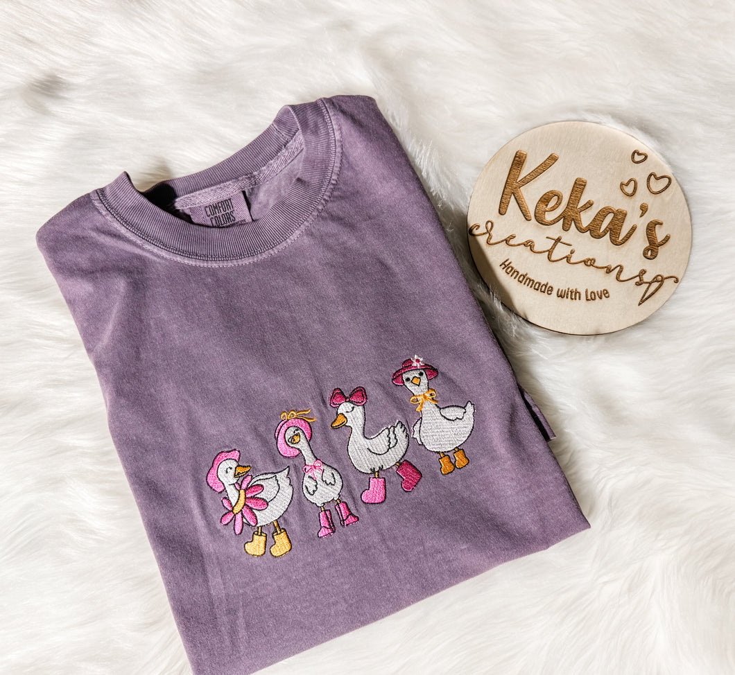 Silly Goose embroidered t-shirt