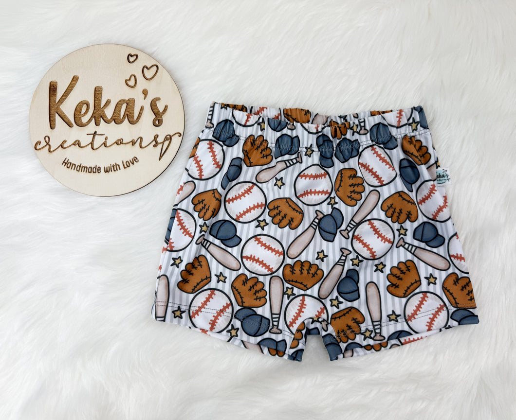 18-24mo - baseball shorts